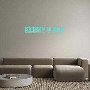 Brite Lite New Neon Sign: Kenny’s Bar